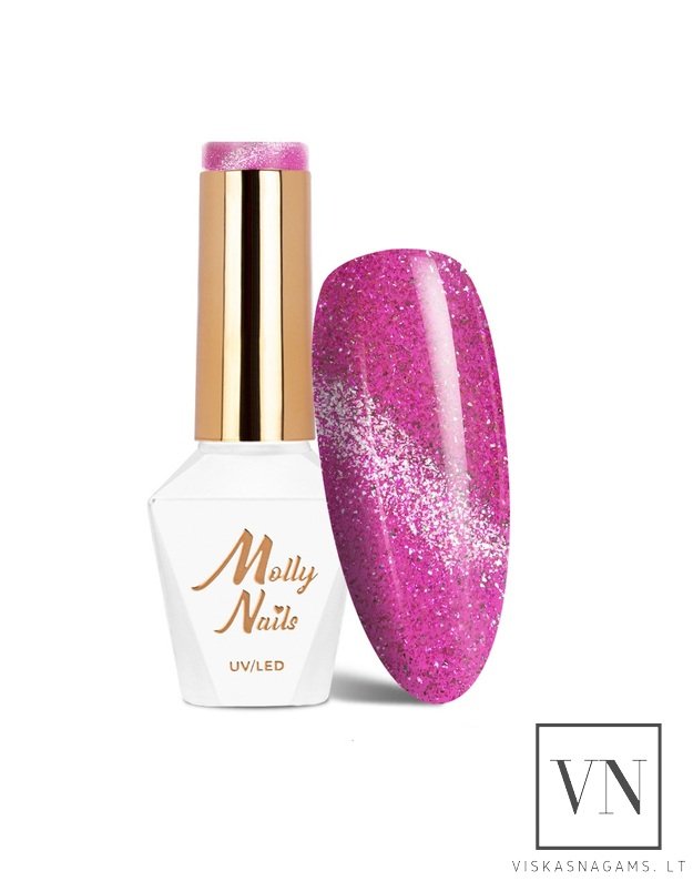 MOLLY NAILS CAT EYE magnetinis gelinis lakas, Nr.254