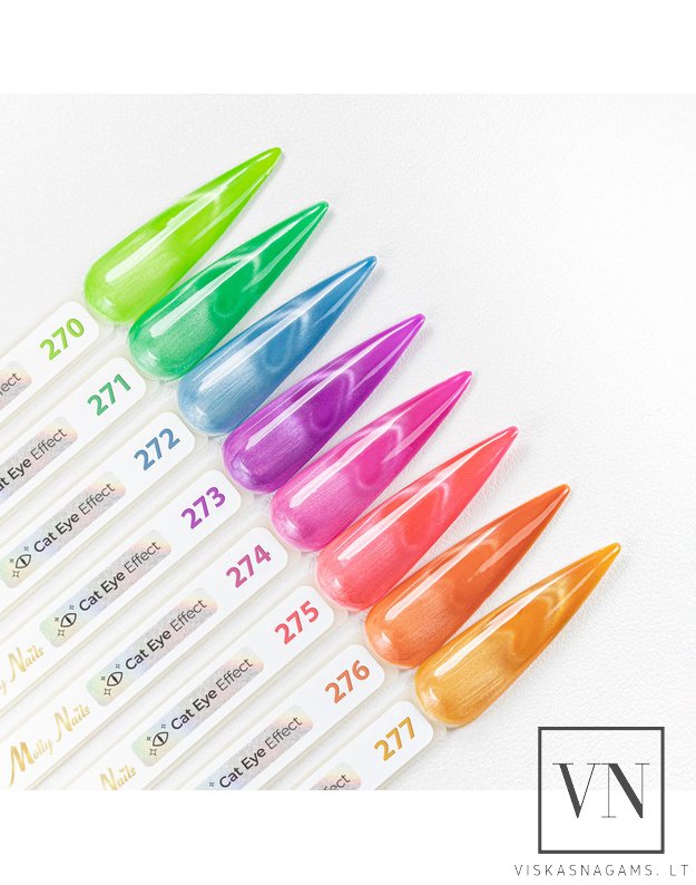 MOLLY NAILS CAT EYE magnetinis gelinis lakas, Nr.270 2