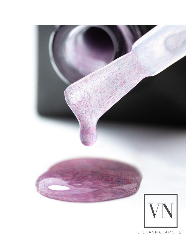 DOVANA - MOLLY TOP COTTON MATT SWEATER LILAC matinis viršutinis sluoksnis su spalvotomis dalelėmis, 10g