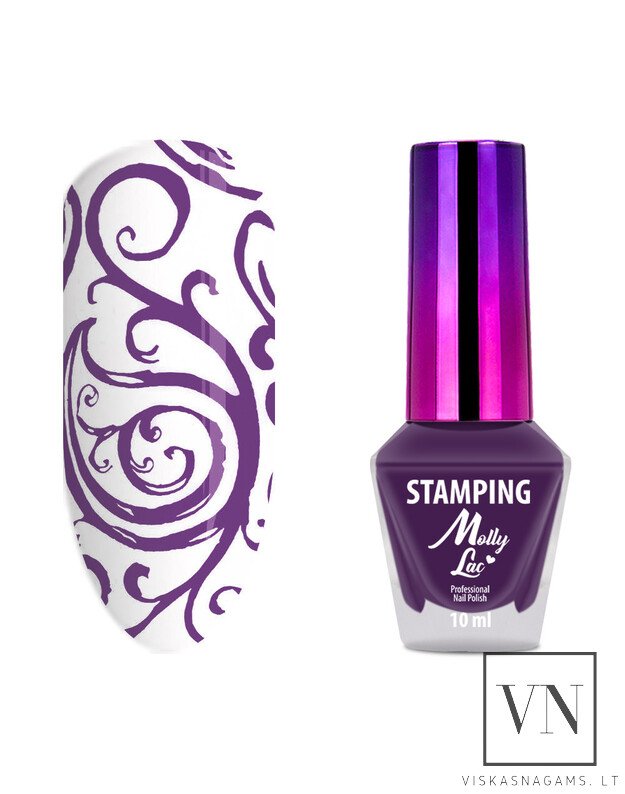 MOLLY LAC nagų lakas štampavimui, Nr.7