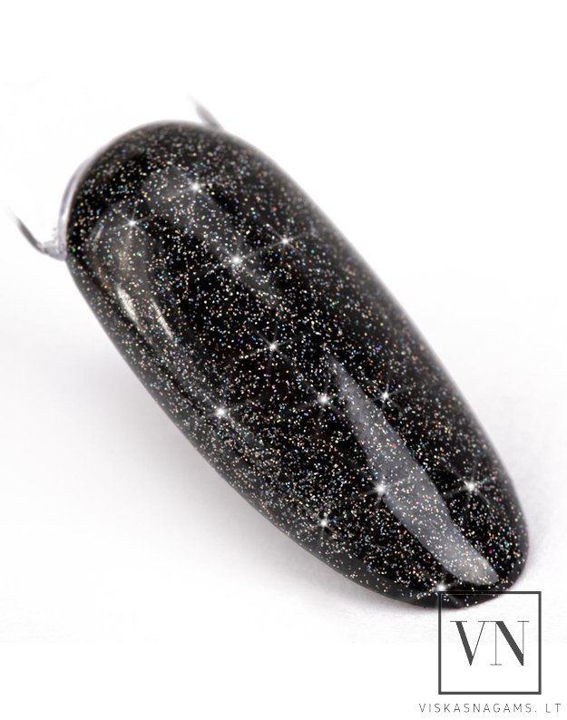 MOLLY NAILS SPARKLE TOP STAR viršutinis sluoksnis su holografiniu blizgučiu, 10g 3