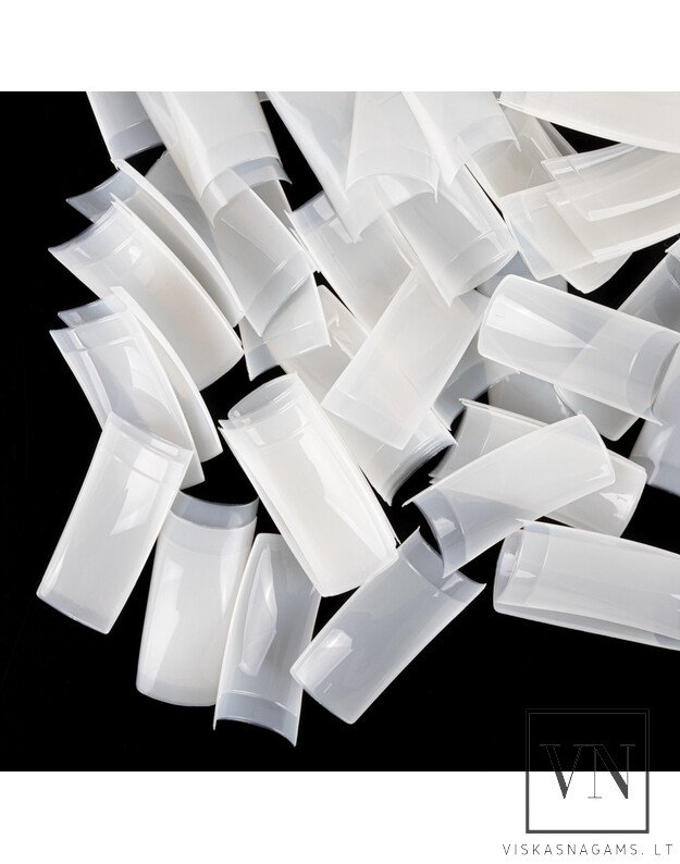 DOVANA - WHITE SQUARE tipsai, 100vnt. DOVANA - WHITE SQUARE tipsai, 100vnt.