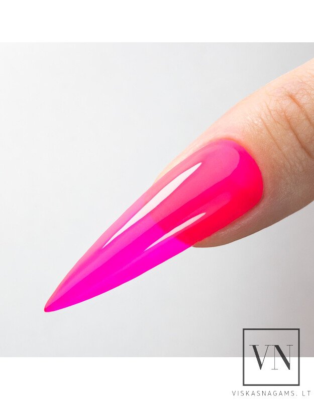 MOLLY LAC CRYSTAL GLASS PINK vitražinis viršutinis sluoksnis, 10g