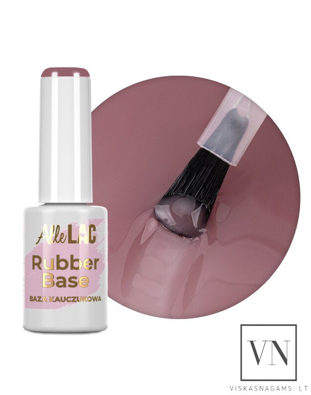 ALLELAC RUBBER BASE MAUVE MYSTERY elastinga kaučiukinė bazė Nr.11, 7g