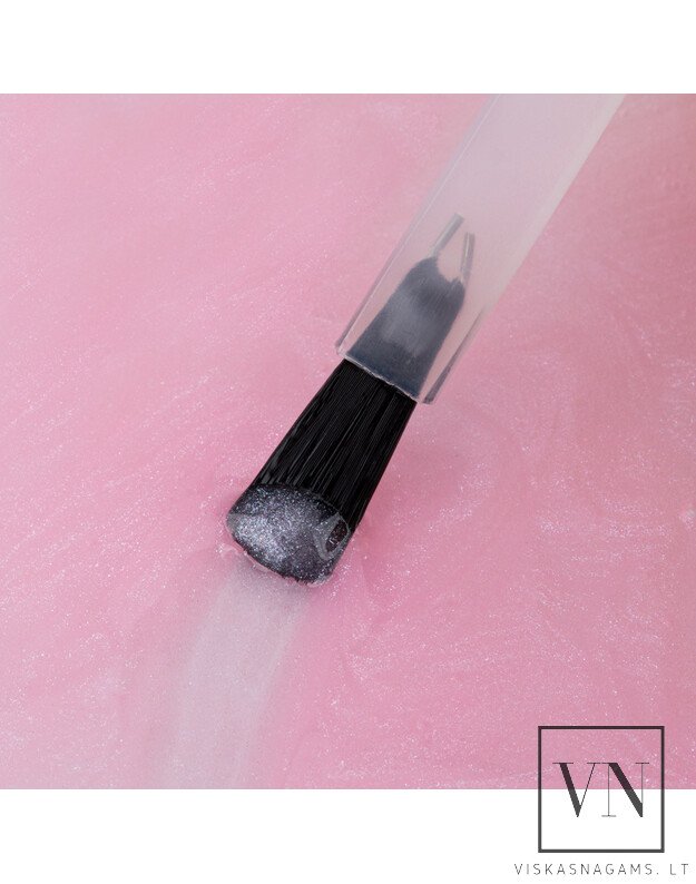 ALLELAC RUBBER BASE PINK BLING elastinga kaučiukinė bazė Nr.1, 7g 1