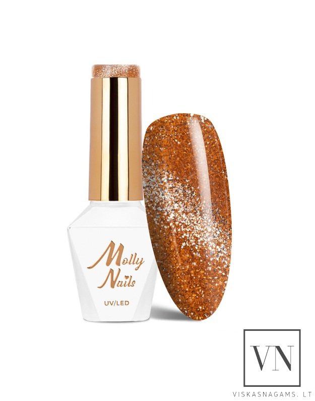 MOLLY NAILS CAT EYE magnetinis gelinis lakas, Nr.255