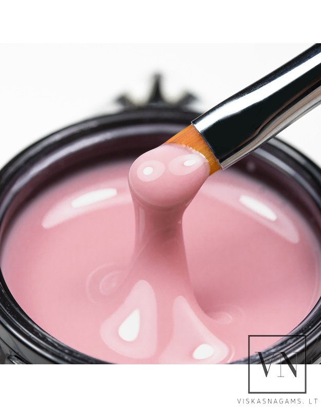 MOLLY NAILS BUILDER SMOKY PINK savaime išsilyginantis gelis, 15g