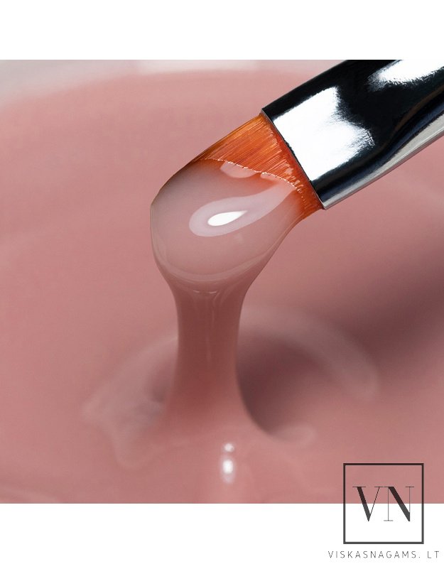 MOLLY NAILS BUILDER COFFEE BLUSH stovintis, nenutekantis gelis, 15g