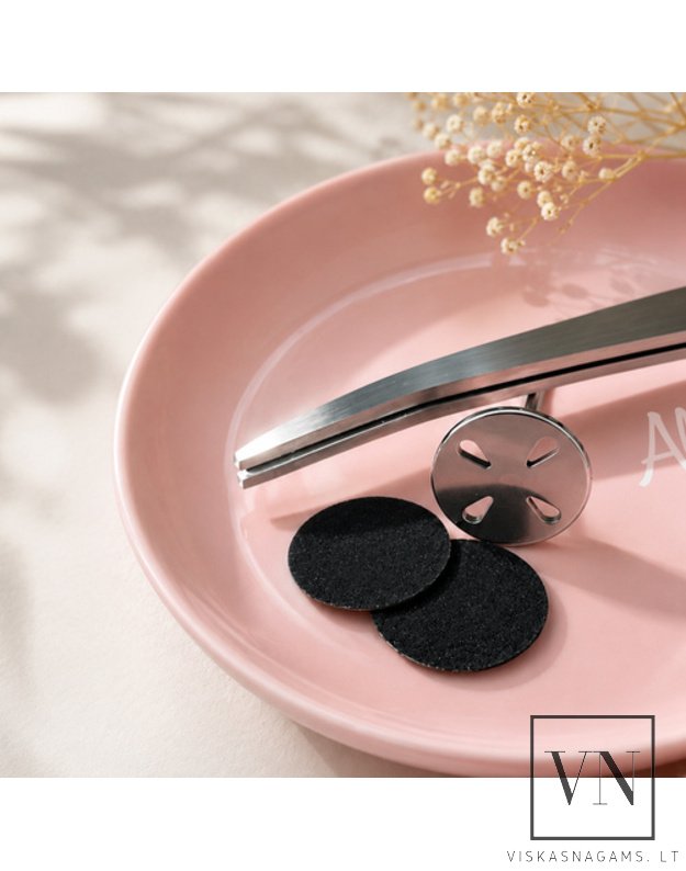 Manikiūro įrankių padėkliukas ALLELAC PINK TRAY