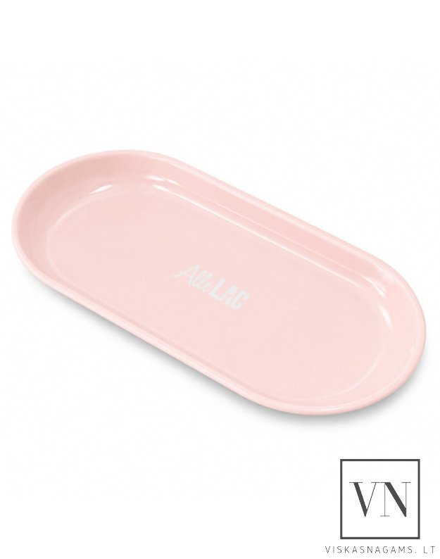 Manikiūro įrankių padėkliukas ALLELAC PINK TRAY