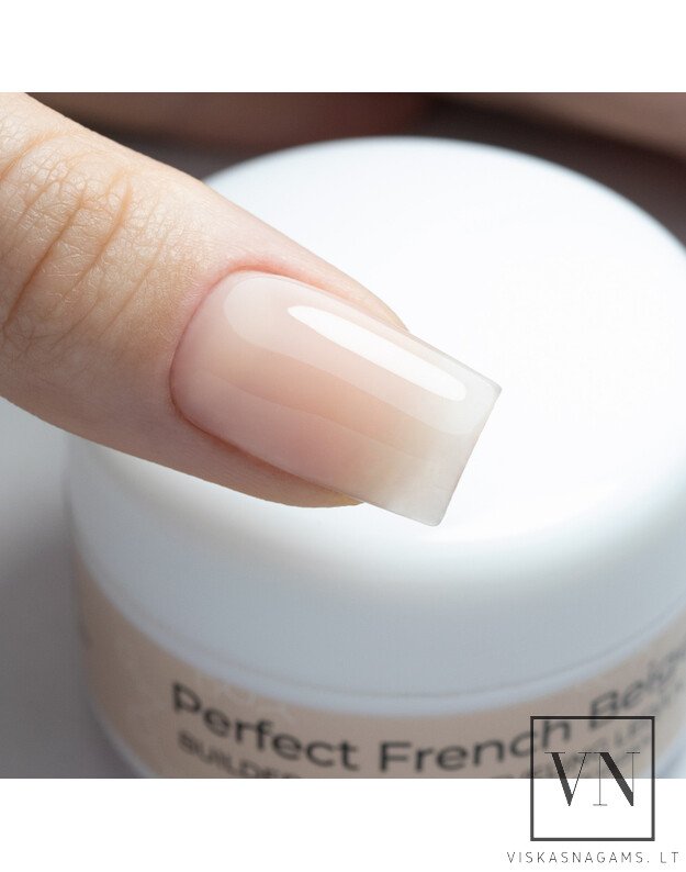 NTN PERFECT FRENCH savaime išsilyginantis gelis BEIGE, 30g