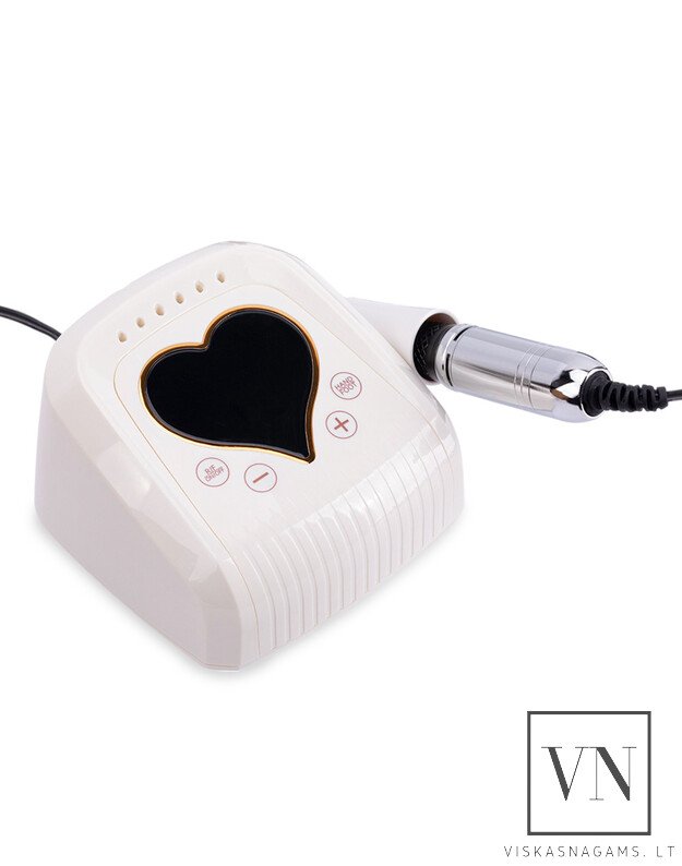 Nagų lempa LED/UV X17 MAX, 258W ir freza nagams M16, 68W