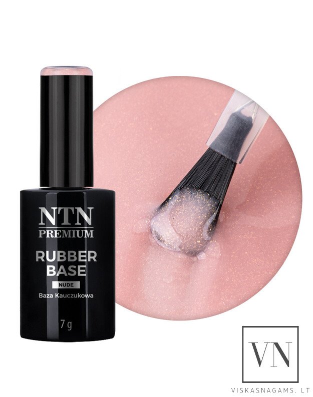 NTN PREMIUM RUBBER BASE NUDE elastinga kaučiukinė bazė, 7g