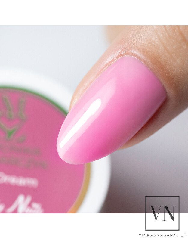 MOLLY NAILS BY MONIKA PINK DREAM savaime išsilyginantis gelis, 15g 1
