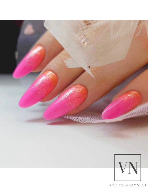 MOLLY NAILS BY MONIKA PINK DREAM savaime išsilyginantis gelis, 15g 5