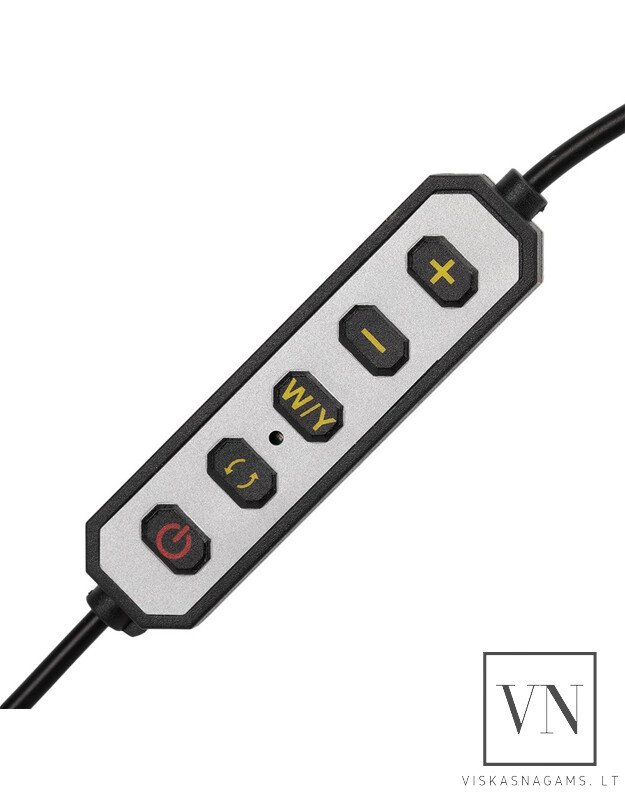 Stalinė lenkta pusmėnulio formos BLACK LED lempa manikiūrui 35W 2