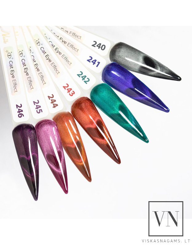 MOLLY NAILS CAT EYE magnetinis gelinis lakas, Nr.246 3
