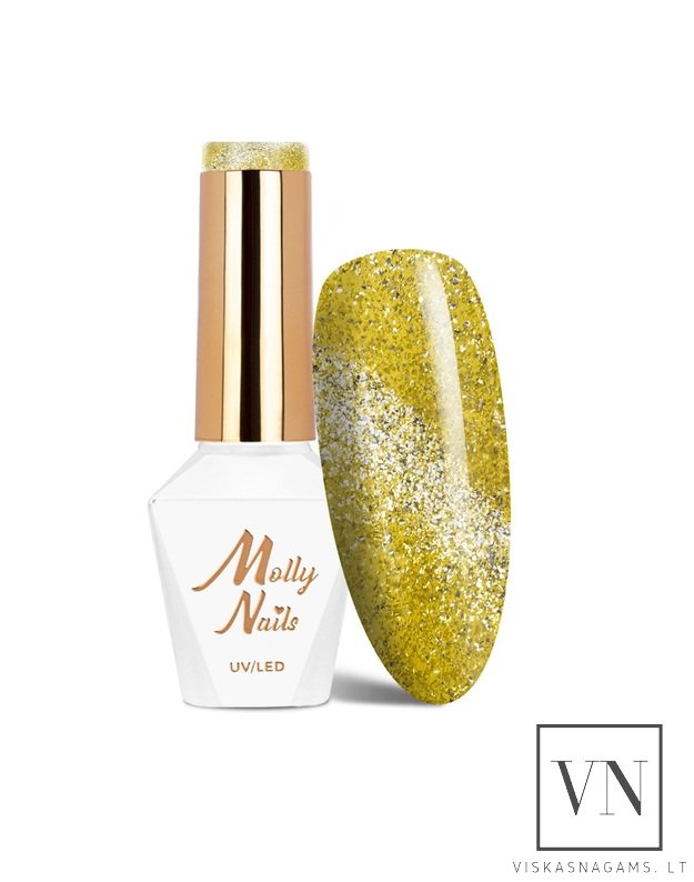 MOLLY NAILS CAT EYE magnetinis gelinis lakas, Nr.256