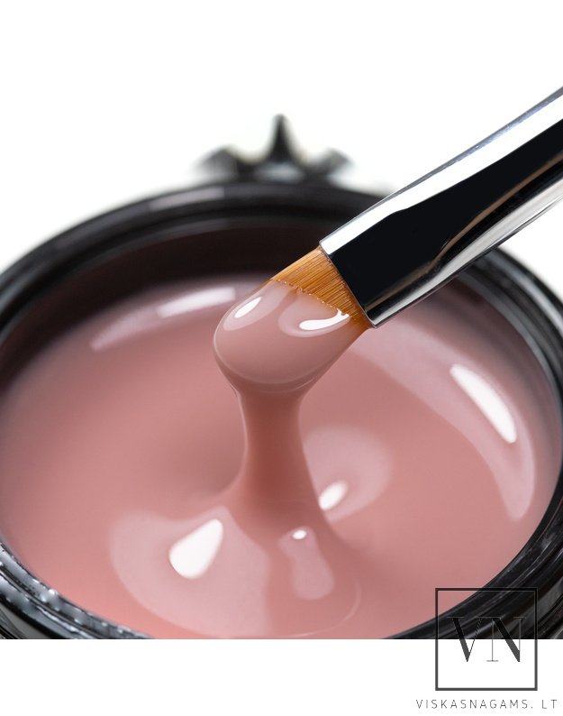 MOLLY NAILS BUILDER NUTTY NUT savaime išsilyginantis gelis, 15g