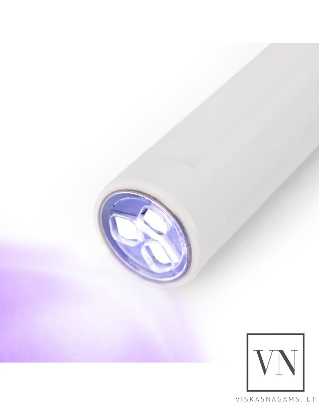 ALLELAC CS-JZD002 nagų lempa su stoveliu LED/UV, 3W 1