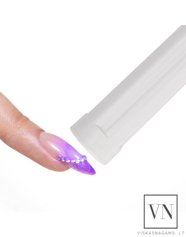 ALLELAC CS-JZD002 nagų lempa su stoveliu LED/UV, 3W 4