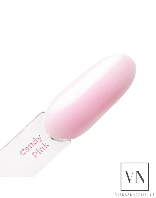 MOLLY NAILS BUILDER CANDY PINK savaime išsilyginantis gelis, 50g