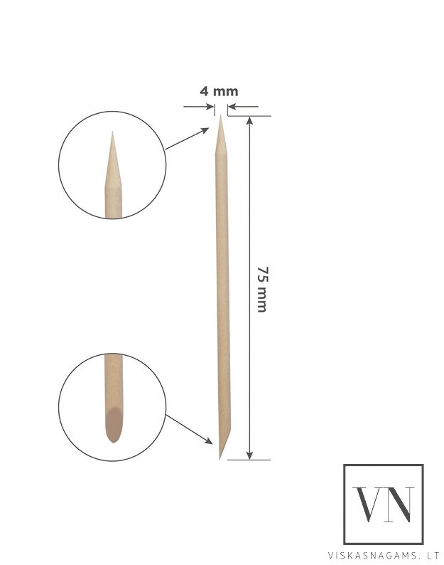 STALEKS apelsinmedžio pagaliukai lazdelės odelėms atstumti, 7.5cm, 100vnt.