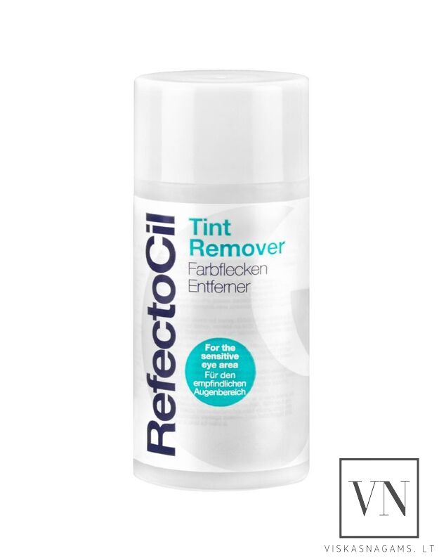 REFECTOCIL dažų valiklis TINT REMOVER, skirtas naudoti po blakstienų ir antakių dažymo, 150ml