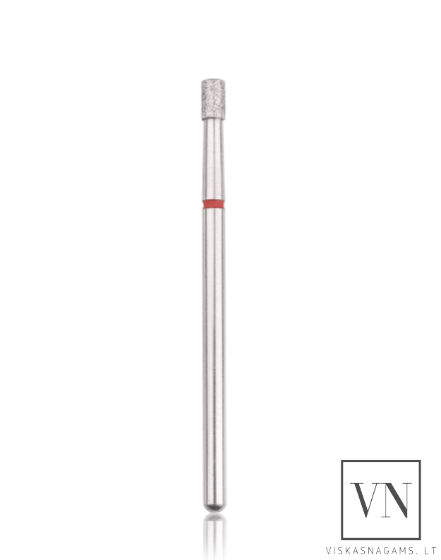 Cilindras kirsta viršūnėle RED, 3.5mm, Ø2.5mm