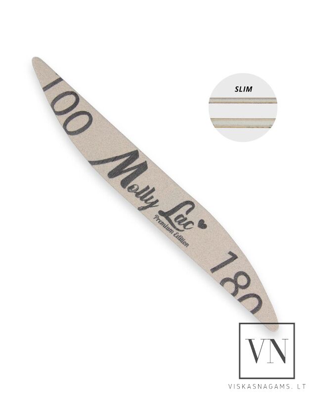 MOLLY WAVE plona, supakuota dildė nagams, 100/180
