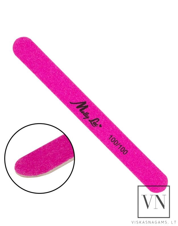 Dildė nagams SLIM STRAIGHT NEON 100/100