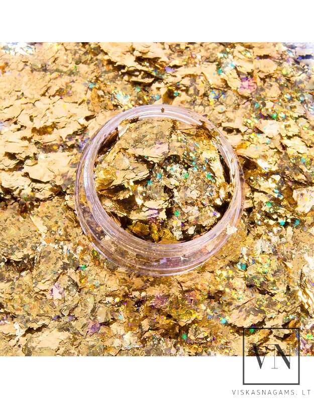 GOLD Prismatic Flakes, 0.15g