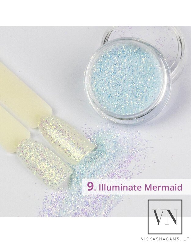 Spalvą keičiantys blizgučiai "Illuminate Mermaid", nr.09