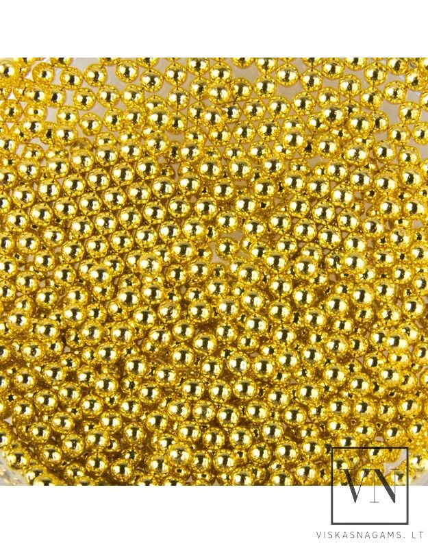 BULION GOLD karoliukai, 1mm