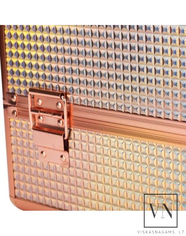 Kosmetinis lagaminas ROSE GOLDEN M K105-7H (20x30x20)