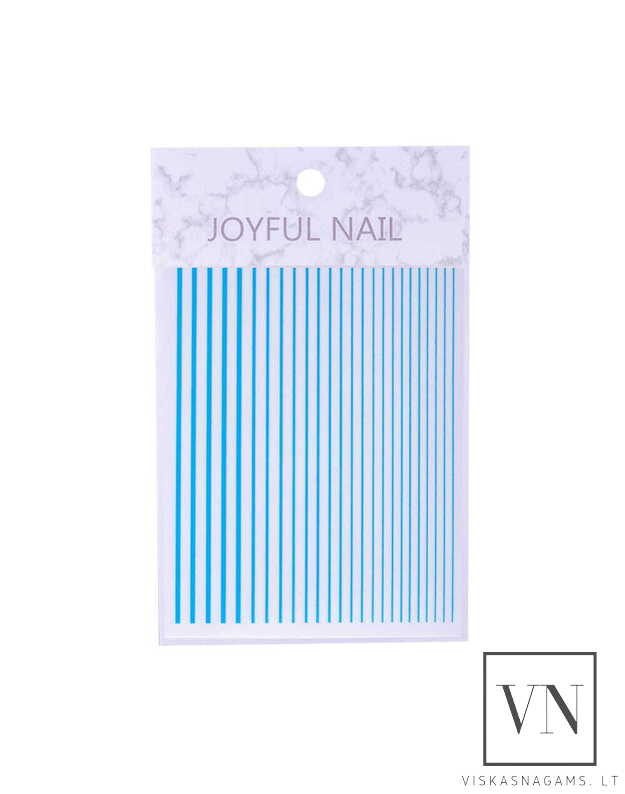 Lipdukas juostelės "Joyfull - neon blue"