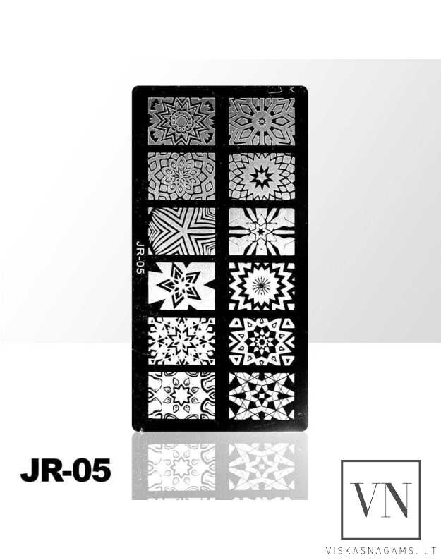 Nagų štampavimo plokštelė Nr. JR05
