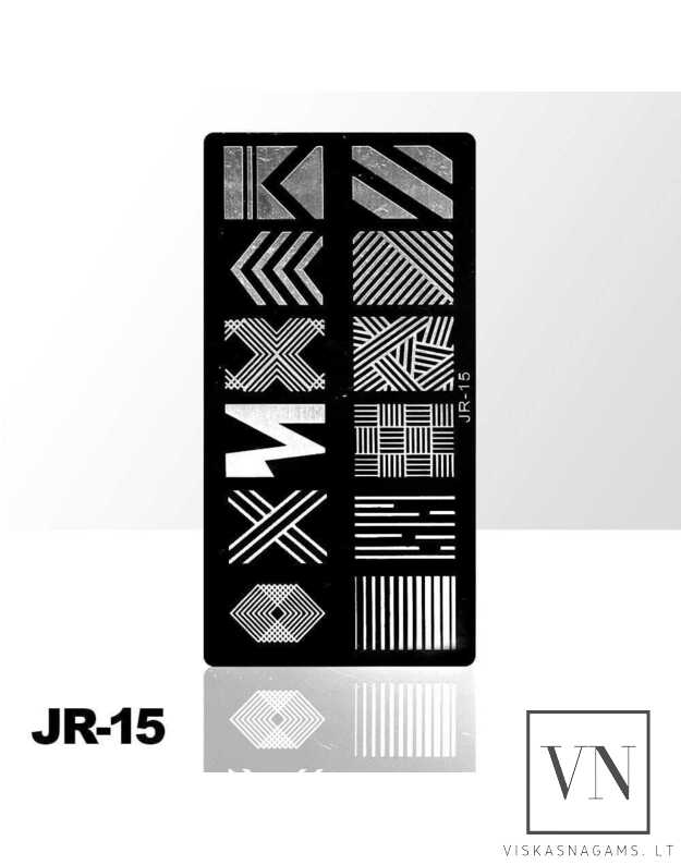 Nagų štampavimo plokštelė Nr. JR15