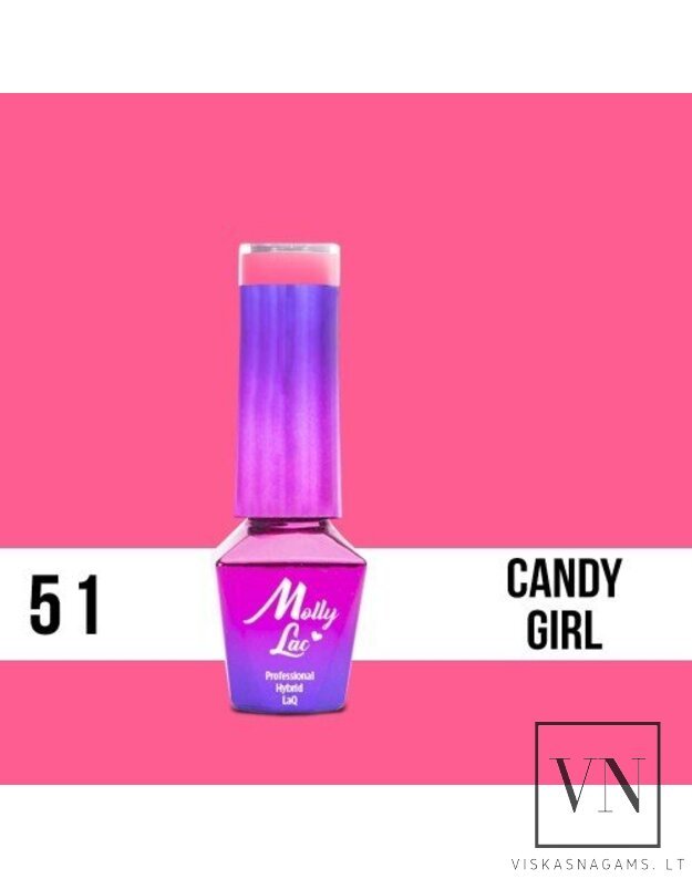 MOLLY LAC gelinis lakas CANDY GIRL, Nr.51