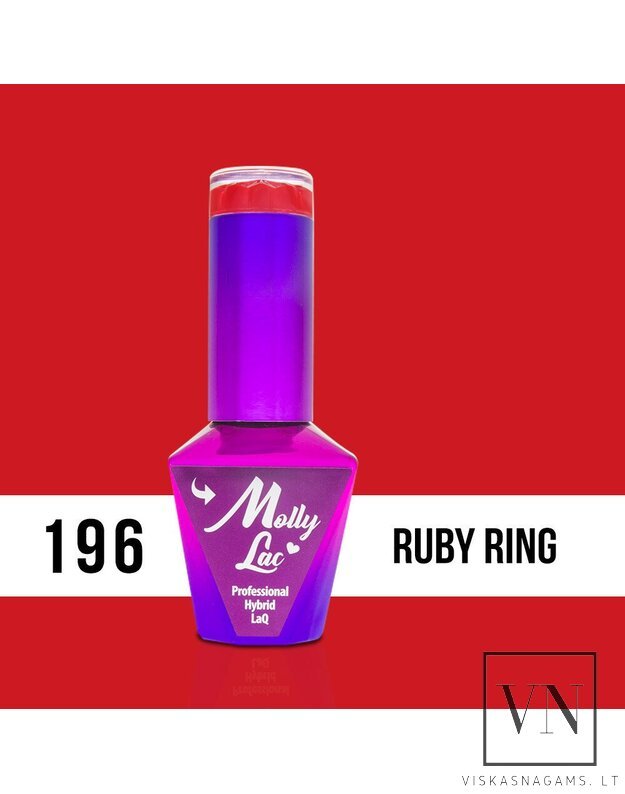 MOLLY LAC gelinis lakas RUBY RING, Nr.196