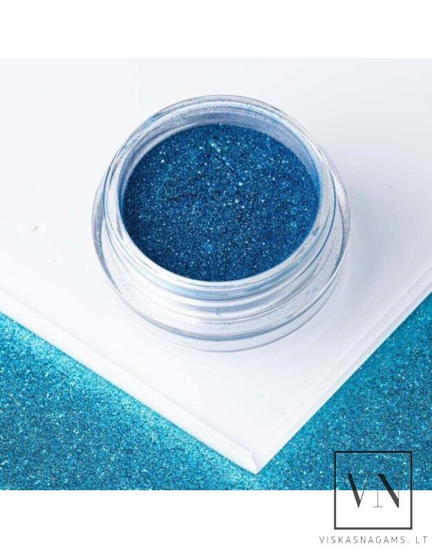 GLASS EFFECT powder - BLUE