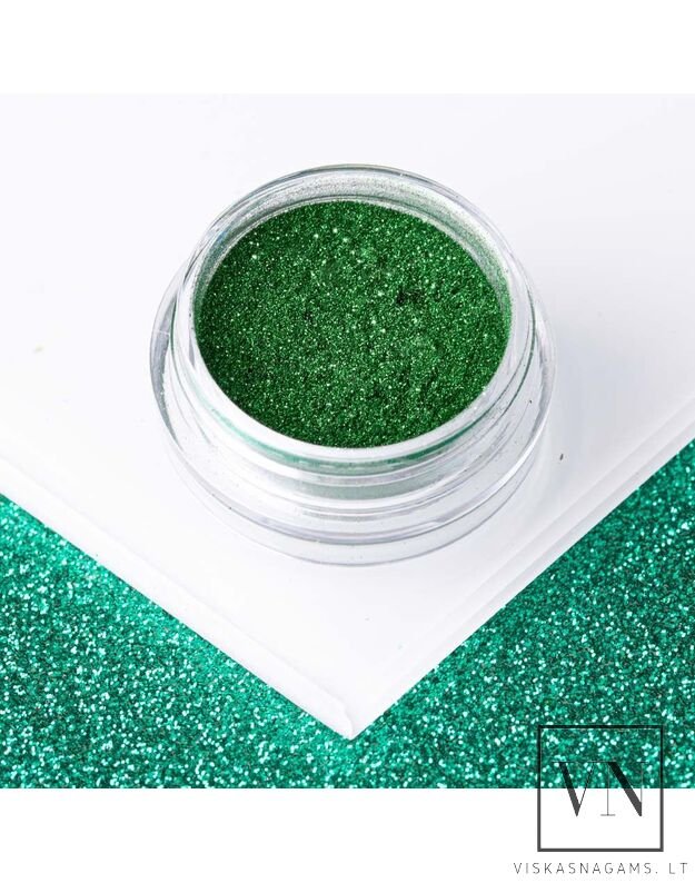 GLASS EFFECT powder - GREEN